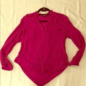 Deep pink blouse from Express - size XS